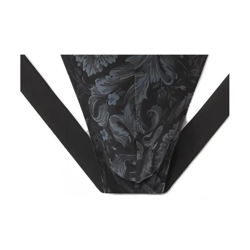 VERSACE Baroque Printed Jockstrap Thongs-3