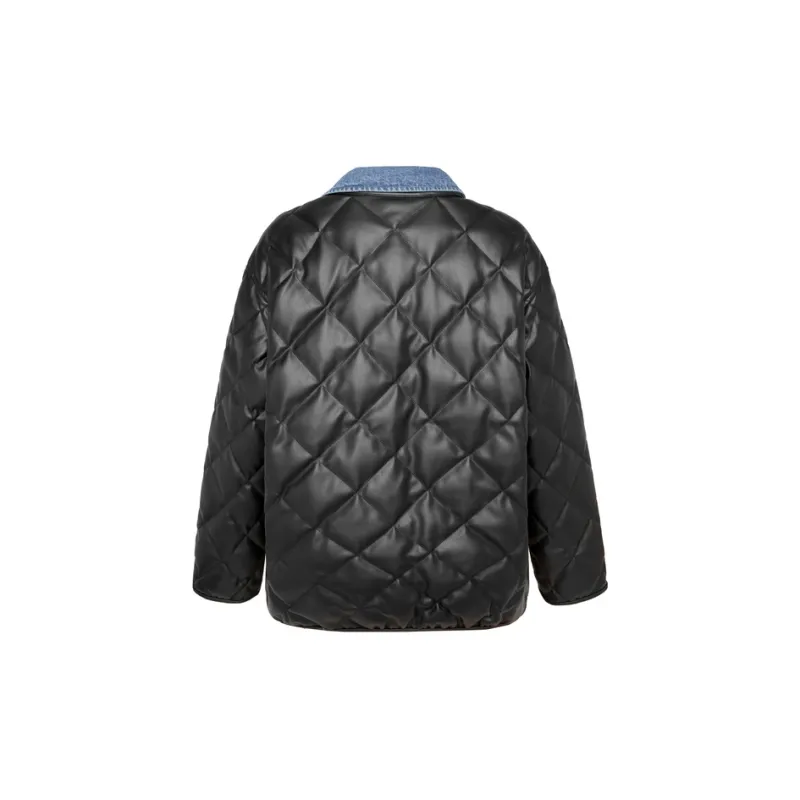 GUESS Down Jacket Women's Graphite Black-1