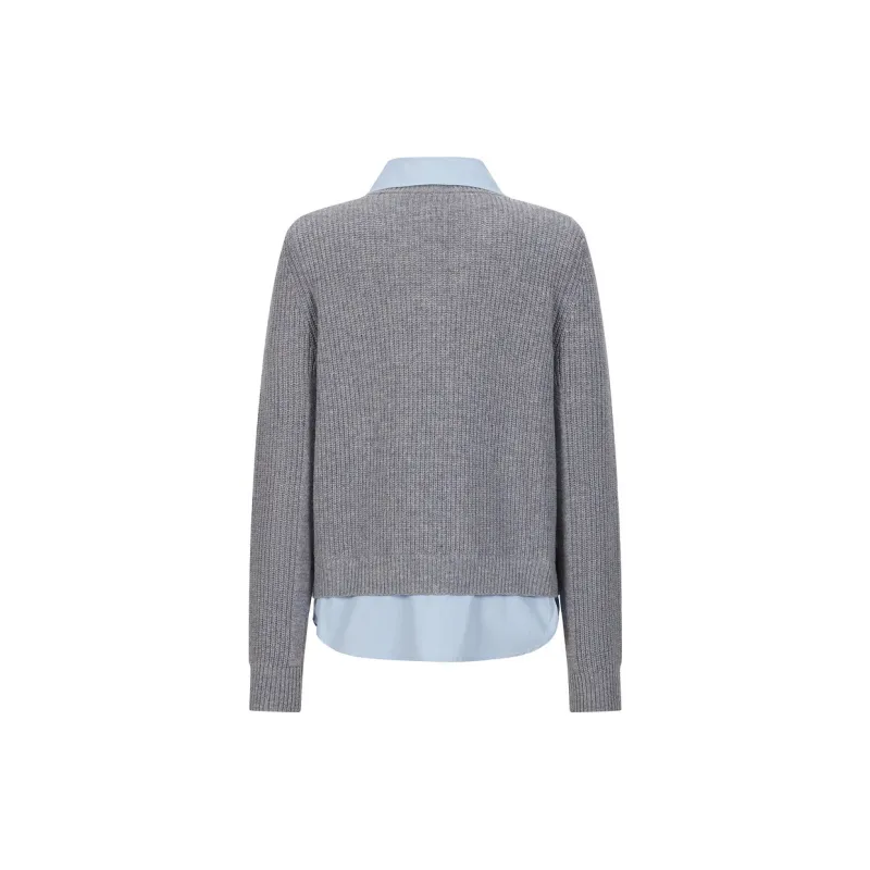 JZ. ANNAKRO Sweater Women's Light Gray-1