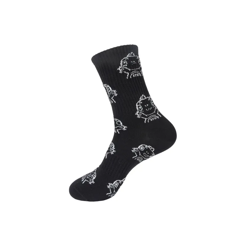 BTK Mid Calf Socks Unisex 4 Pack-9