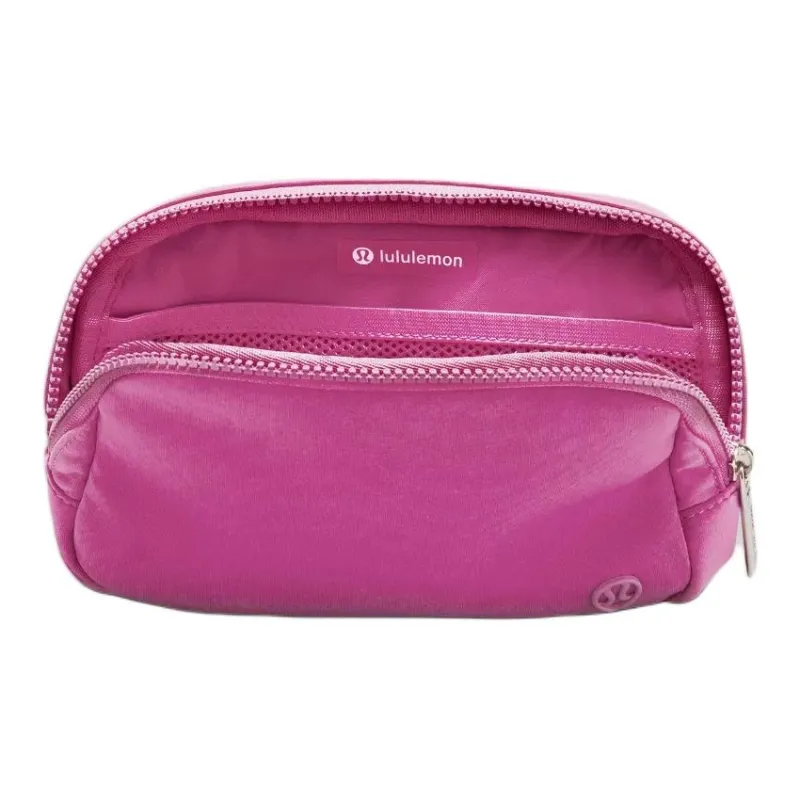 Lululemon Nylon Crossbody Bag Sling Bag Women's Pink-3