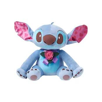 Disney Valentine's Day Beloved Collection Stitch Dolls Plush Doll 25.4cm Height 29cm Length