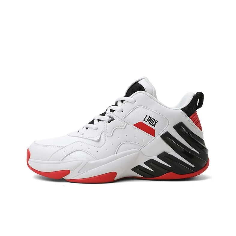 LPMX Wear-resistant And Lightweight High-Top Casual Running Shoes Men's-0