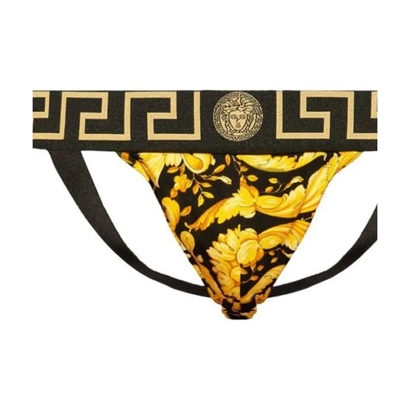 VERSACE Barocco Printed Jockstrap-1