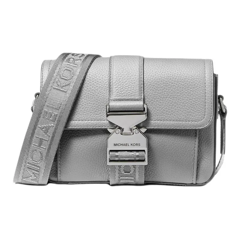 MICHAEL KORS Hudson Pebbled Leather Crossbody Bag-0