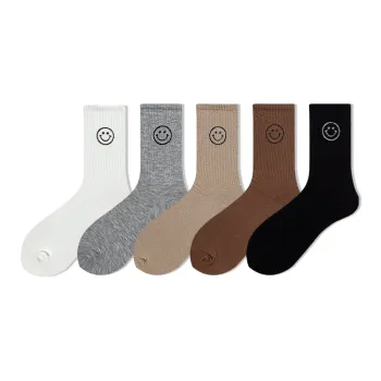 COTTON CHEESE Mid Calf Socks Men's
