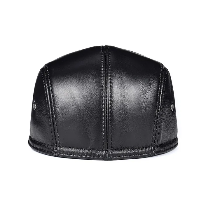 BANDICOOT Cow Leather Berets Men's-4