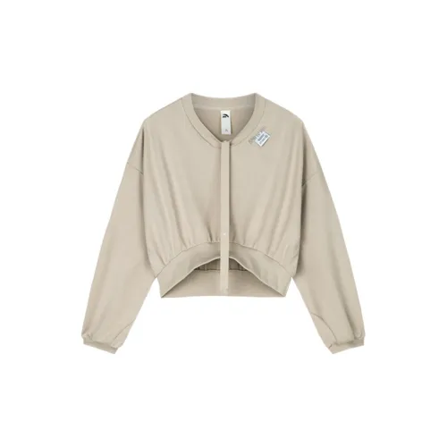 ANTA Life Collection Sweatshirts Women's Tencel Khaki