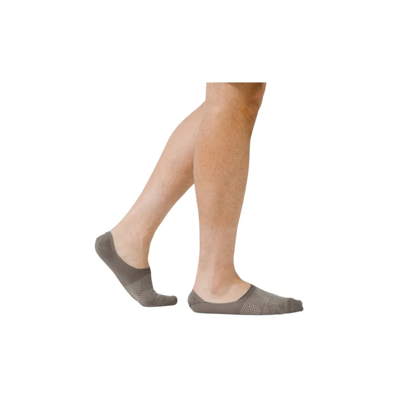 Lululemon No Sock Ankle Socks Men's Moon Rock White/Steam White-2