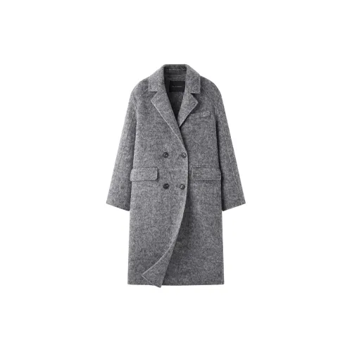 PEACEBIRD Coats Women's Gray