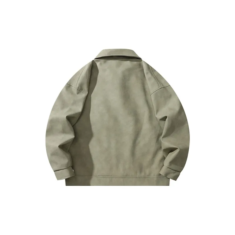 FAX FOR FMACM Leather Jacket Unisex-6