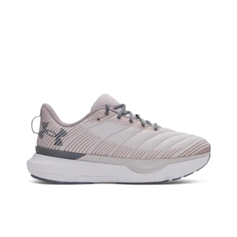 Under Armour Infinite Pro Anti Slip Wear Resistant Low Top Running Shoes Unisex Gray-1