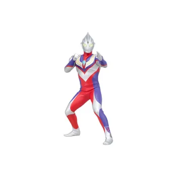BANPRESTO Ultraman Tiga Glass Factory Hero Emblem A Model For Glory Bonus Gifts