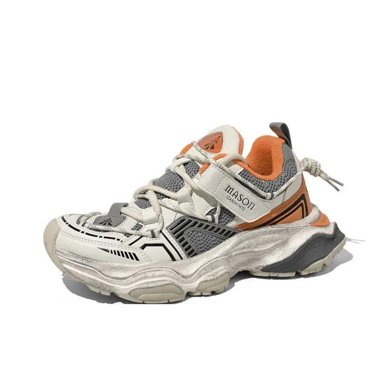 Masongarments Cushioned Wear-Resistant Height Increasing Low-Top Chunky Sneakers Unisex Box Limited Edition-8