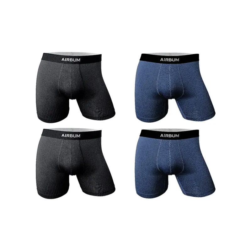 Airbum Underwear Boxer Shorts Men's 4 Pack-1