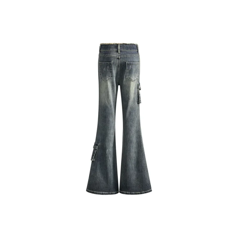 Wen Shan Jeans Women's Vintage Blue-8