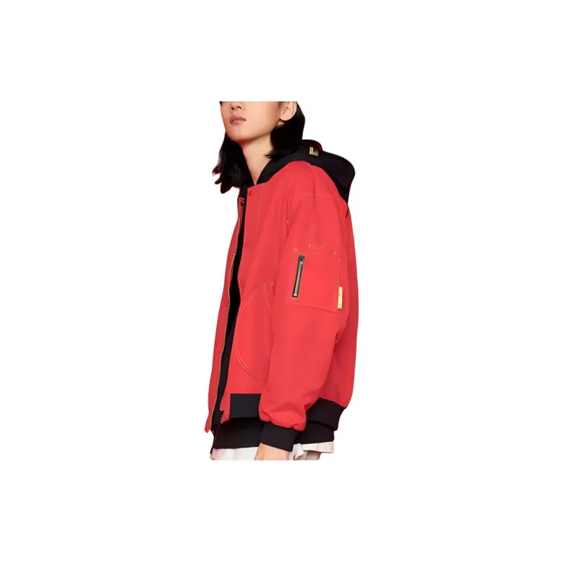XTEP Jackets Coats Men's Enchanted Red-4