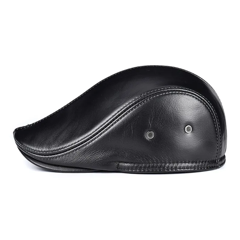 BANDICOOT Cow Leather Berets Men's-6