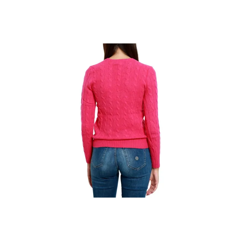 Polo Ralph Lauren Pony Embroidered Cable Knit Jumper-3