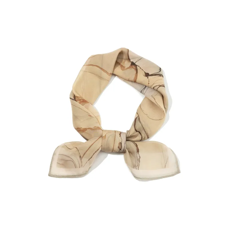 Shanghai Story 100% Mulberry Silk Silk Scarves Women's Ethereal Beauty Shadow Gift Box Set-16