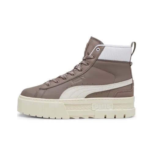 PUMA Mayze Ankle Boots Women's White/Brown