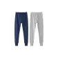 Solid Color Navy Blue+Solid Color Heather Gray