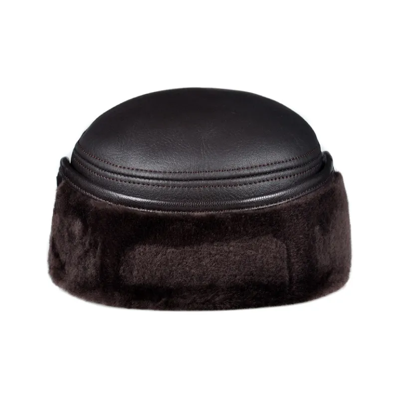 BANDICOOT Shearling Trapper Hats Men's-10