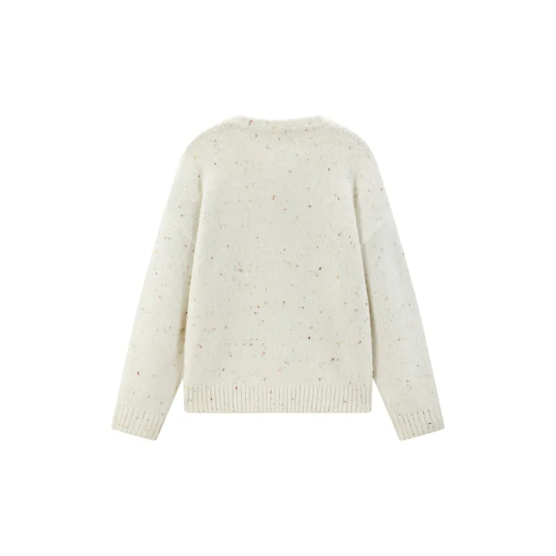 LEDIN Knitwear Women's Mist White-1