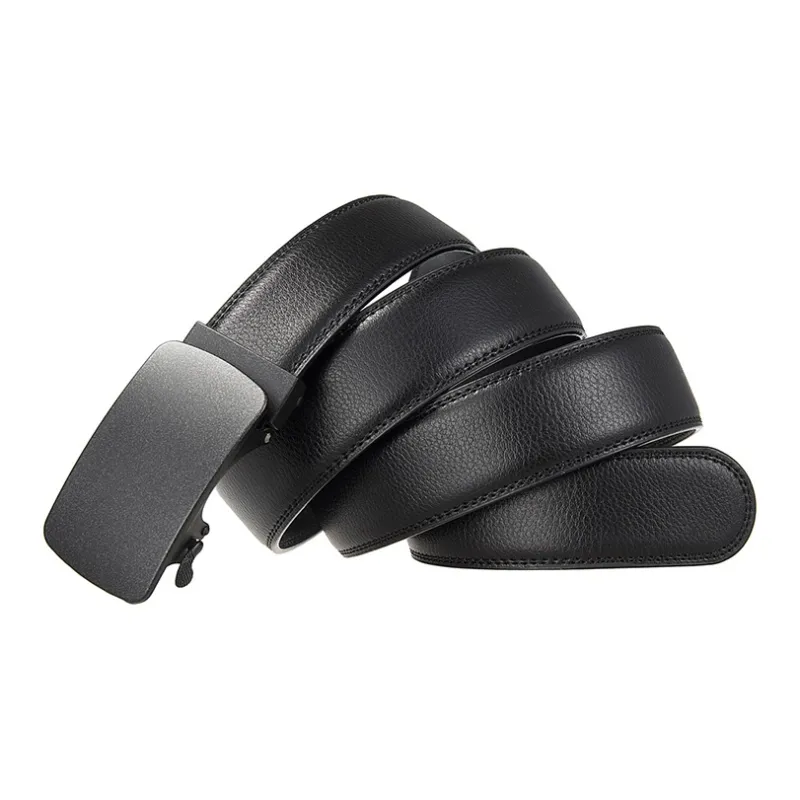 Yalu Preferred Cow Split Leather Belts Men's 3.5CM-2