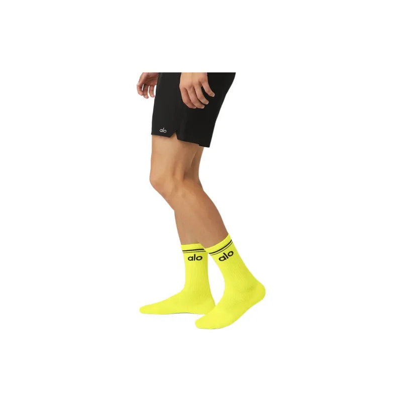 Alo Yoga Mid Calf Socks Unisex 1 Pack-17