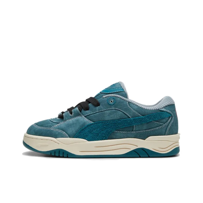 PUMA Puma-180 Anti-Slip Wear-Resistant Low-Top Skateboard Shoes Men's Light Green-0