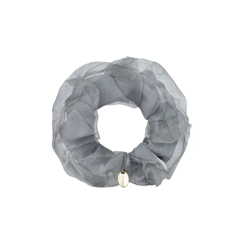 ROYALSASA Silk Chiffon Hair Tie Women's-4