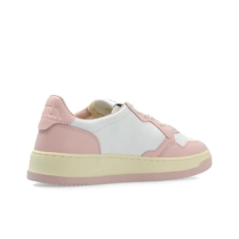 AUTRY Low Top Casual Shoes Women's Beige Pink-2