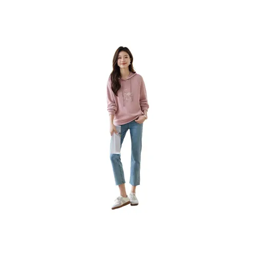 Mo Han Yi Mei Sweatshirts Women's Pink