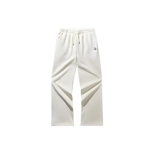 ANTA Life Collection Knitted Sweatpants Women's Vanilla Off White