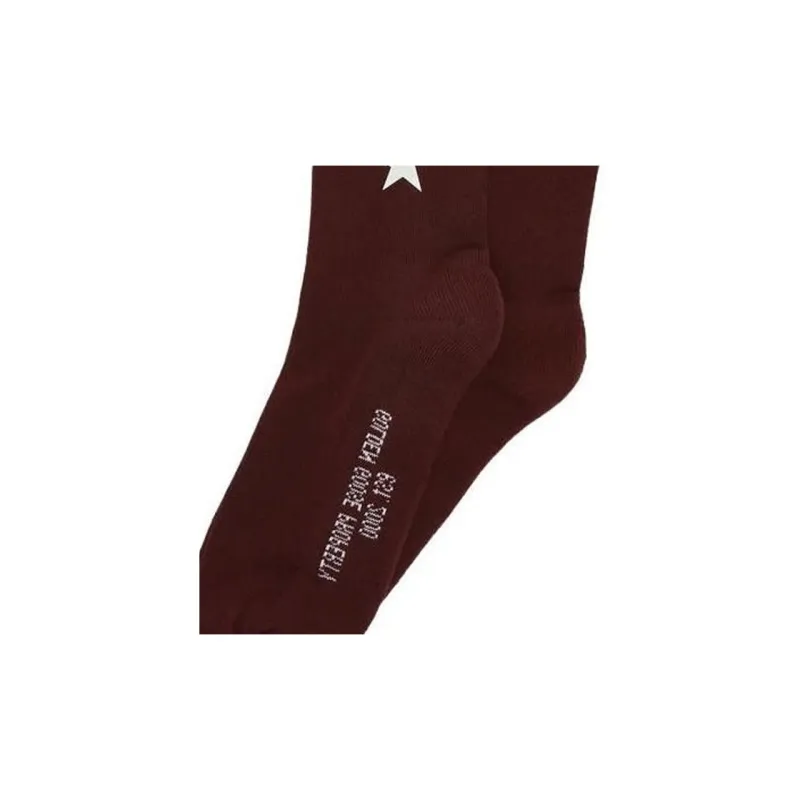 Golden Goose Logo print Fine ribbed Socks-4