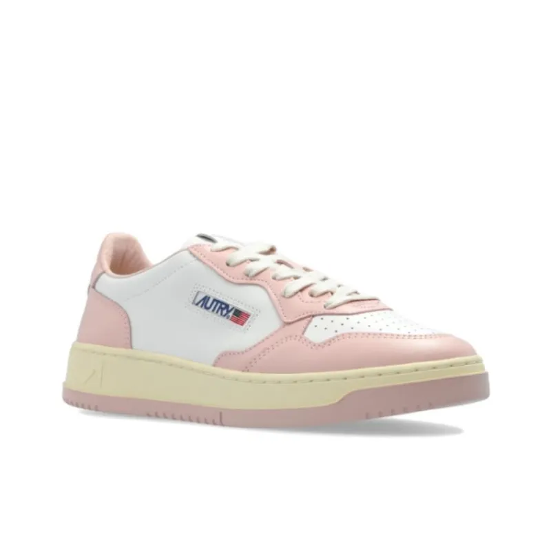 AUTRY Low Top Casual Shoes Women's Beige Pink-1
