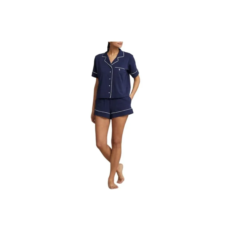 Polo Ralph Lauren Pajama Set Women's Marine Blue-1