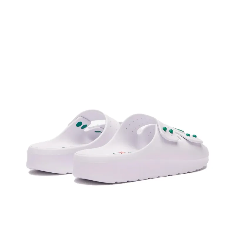 CLOT x LACOSTE Slide Slippers Men's White-2