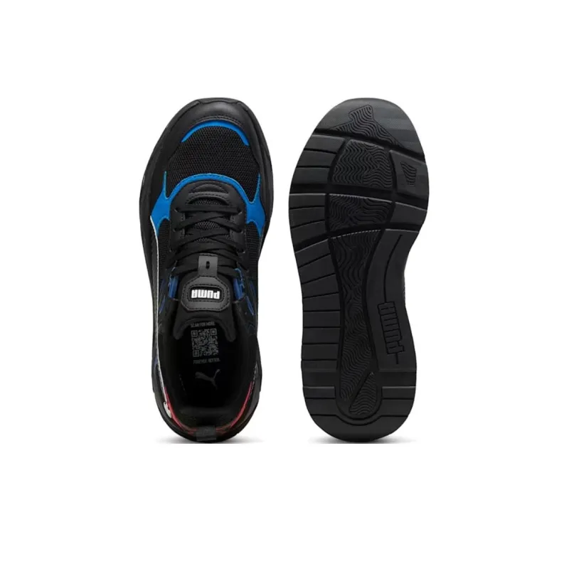 PUMA BMW M Motorsport Slip Resistant Low Top Casual Shoes Unisex Black Red-3