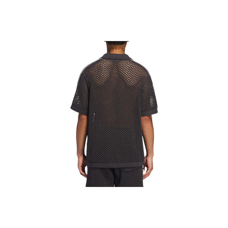 Adidas X Edison Chen Crochet Polo Shirt-4