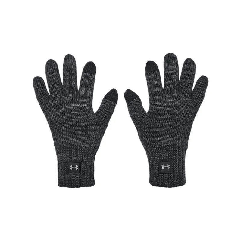 Under Armour Wool Knit Gloves Men's Black-0