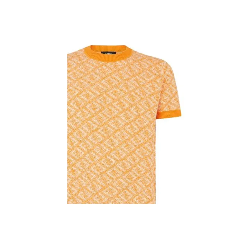 FENDI SS23 Sweater Men's Orange-4