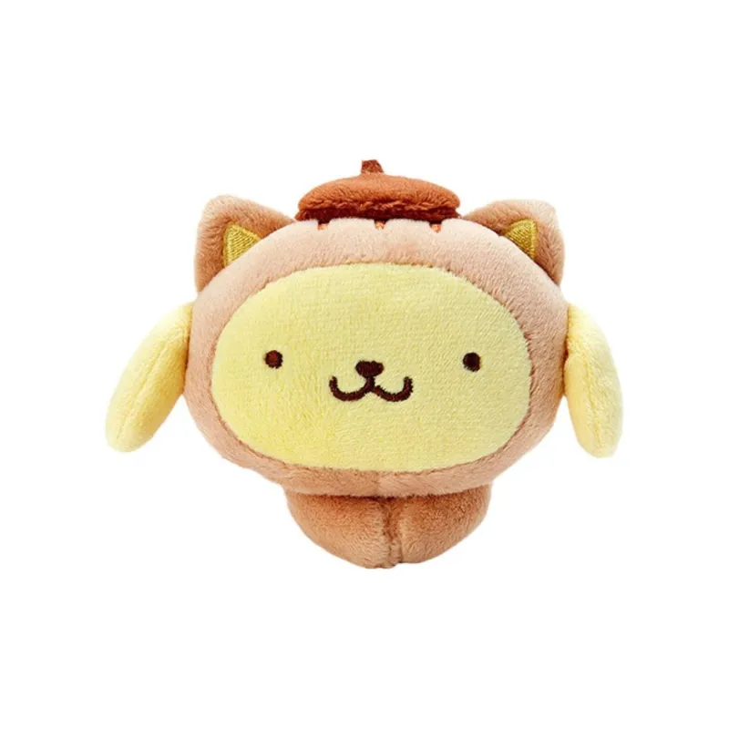 Sanrio Meow Healing Collection Pompompurin Clip Dolls Plush Doll 8cm High-2