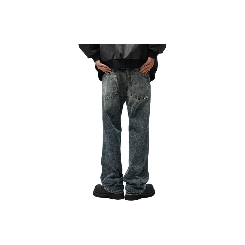 SONGS ALONG Jeans Unisex Blue-1