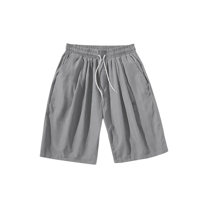 Flowers In Water Pajama Pants Men's Gray-1