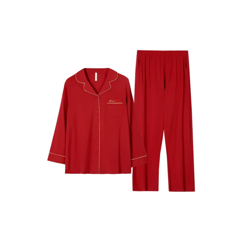 ITALAI Pajama Set Women's Iridescent Magenta-1