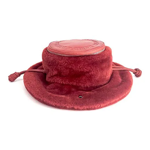 MUYSO Fabric Handbag Shoulder Bag Regular Women's Brick Red-1