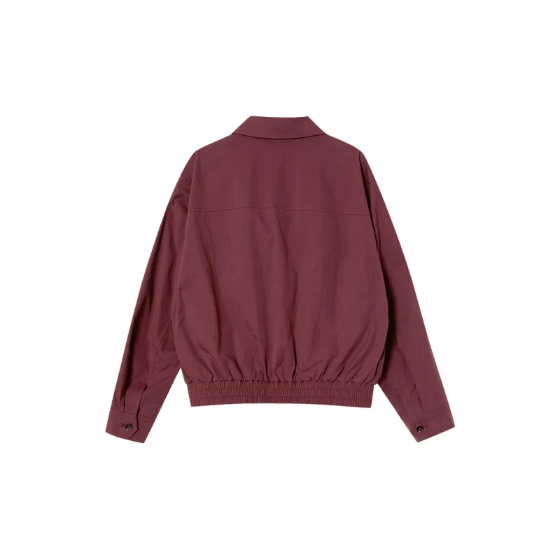 WESTLINK Cropped Coat Women's Maroon-1