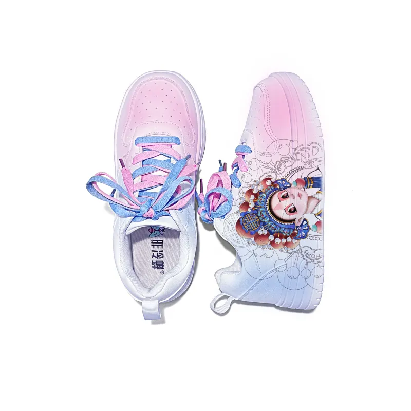 Cold Cicadas Yesterday Lightweight Anti-Slip Low-Top Skateboard Shoes Unisex-1
